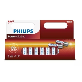 Philips battery LR6/ AA Power Alkaline B12 12pcs.