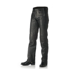 Grand Canyon Bikewear Leather Trousers Bullet Black