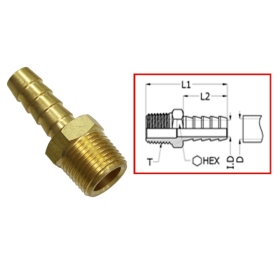 Sea-X connector Universal 1/4 NPT x 5/16