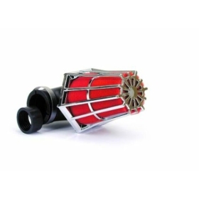 B1 Air Filter Tapered Ø28mm Chrome Red 