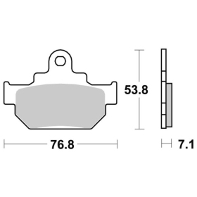 Sbs Brakepads 581HF Ceramic SUZUKI