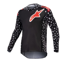 Alpinestars Racer North Youth Motocross Jersey Black/Red