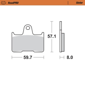 Moto-Master Brakepads Kawasaki/ Harley-Davidson