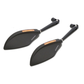 HIGHSIDER Torezzo Fairing Mirrors With sequence LED M6 Indicators Left + Right Honda FORZA 750cc 21-24