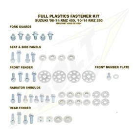 Complete set of Bolt plastic screws for Suzuki RM-Z450 /250