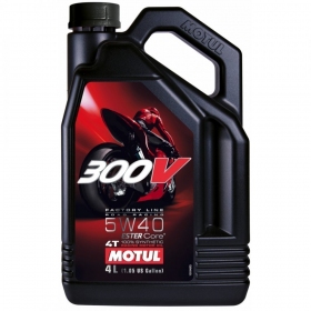 MOTUL 300V FACTORY LINE 5W40 Synthetic oil 4T 4L