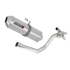 Yamaha XT 660 X 2004-2016 side manifold 2 in 1 Exhaust Silencer Muffler OVR + dB killer