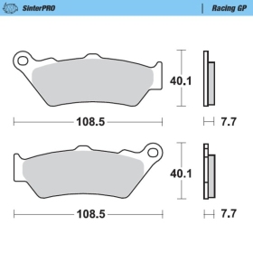 Moto-Master Brakepads Husqvarna/ Ktm/ Yamaha