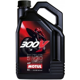 MOTUL 300V FACTORY LINE 5W30 Synthetic oil 4T 4L