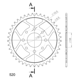 Supersprox / JT Rear sprocket 273.41 41t