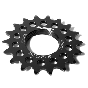 RUDER BERNA Bicycle Fixed Sprocket 14T - Black