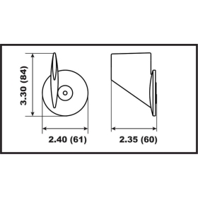 Perf anods Trim Tab Suzuki 40-85HP