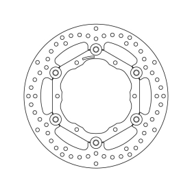 Brembo Serie Oro front brakedisc floating Suzuki / Yamaha