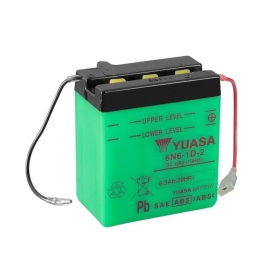 YUASA Battery Conventional without Acid Pack - 6N6-1D-2 6V 6.3Ah