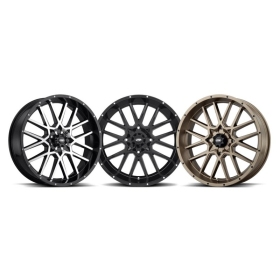 Wheel ITP Hurricane 16x7 4/156 4+3 Matte Black