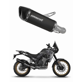 Kove 800 X Pro Adventure 2023-2025 Exhaust Silencer Muffler HP6 BLACK + dB killer