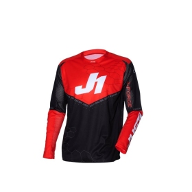 Just1 J-Force Hexa Off Road Shirt For Men Red/Black/White 