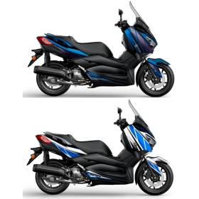 KUTVEK grafikos lipdukų komplektas mėlyna/juoda Yamaha X-Max 300