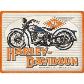 Metal tin sign HARLEY DAVIDSON MOTOR 1935 30x40