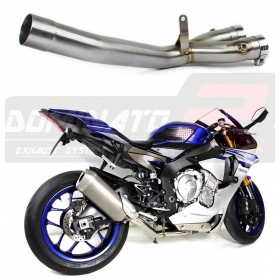 Exhaust pipe Dominator Eliminator Decat YAMAHA YZF R1 / R1M 1000 RN 49 2017-2019