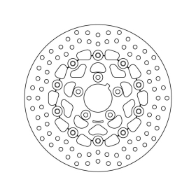 Brembo Serie Oro brakedisc front floating Harley-Davidson