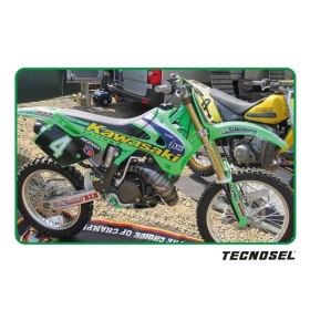 TECNOSEL lipdukų, sėdynės užvalko rinkinys KAWASAKI KX 125-250 1994-1998