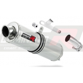 Exhaust silencer Dominator ROUND SUZUKI GSF 400 BANDIT GK75B 1991-1995