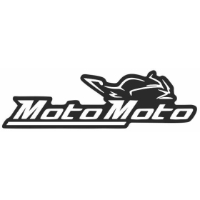 Sticker MotoMoto Black Edition