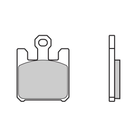 BREMBO Brake Pads TYPE 07SU26 SR Sinter - Sport DERBI MULHACEN660, KAWASAKI NINJA ZX-10R/ ZX-12R/ ZX-6R/ VULCAN1600, SUZUKI GSX-R1000