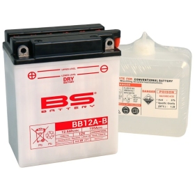 BS BATTERY Battery BB12A-B 12V 12AH