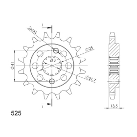 Supersprox Front sprocket 296.15