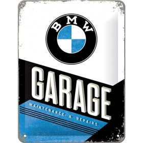Metalinė lentelė BMW GARAGE 15x20