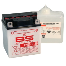 BS BATTERY Battery 12N5.5A-3B 12V 5.8AH