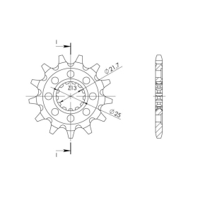 Supersprox Front Sprocket 15t