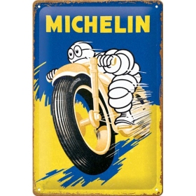 TIN SIGN 20x30 MICHELIN MOTORCYCLE