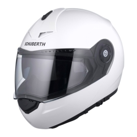 Atverčiamas šalmas Schuberth C3 PRO baltas