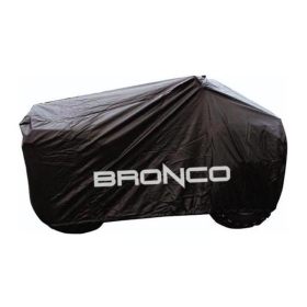 Keturačio uždangalas Bronco XL ATV juodas 150D 210x112x100