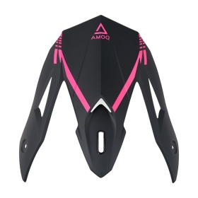 AMOQ Meteor V2 Helmet Peak Black / Pink