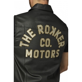 Rokker Club Black Motorcycle Vest