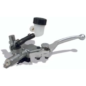 NISSIN universal clutch lever with reservoir (silver) Ø14