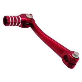 Gear shifting lever Tec-X AM6 / DERBI D50B0 / EBE050 2T Red