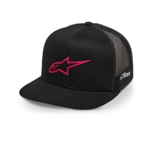 Alpinestars Trucker Hat 3D Ageless Black/Red