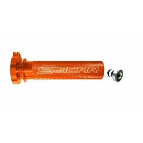 Scar accelerator handle Husaberg FE/ Husqvarna FC, FE, FS/ Hyosung TE/ KTM EXC-F, SX-F, SXS-F, EXC, SMR 250/530cc 03-21 Orange