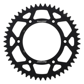 Supersprox Rear Sprocket Alu RAL-210:49 Black 49t