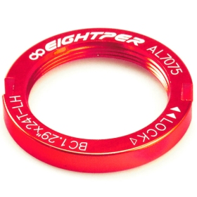 EIGHTPER sprocket locking ring - red