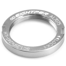 EIGHTPER sprocket locking ring - silver