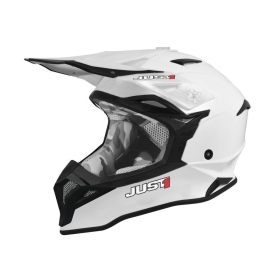 Helmet Just1 J39 Solid White Gloss