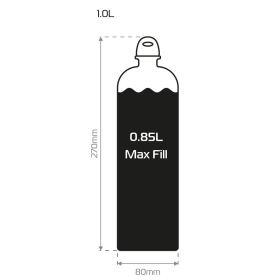 OXFORD Fuel Flask 1L