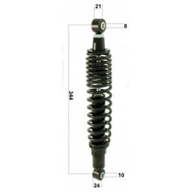 Rear adjustable shock absorber APRILIA SCARABEO 125-200cc 07-12 344mm Ø10 Ø8