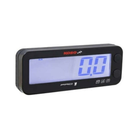 KOSO Pro-1 Rev-Counter LCD Multifunction Black